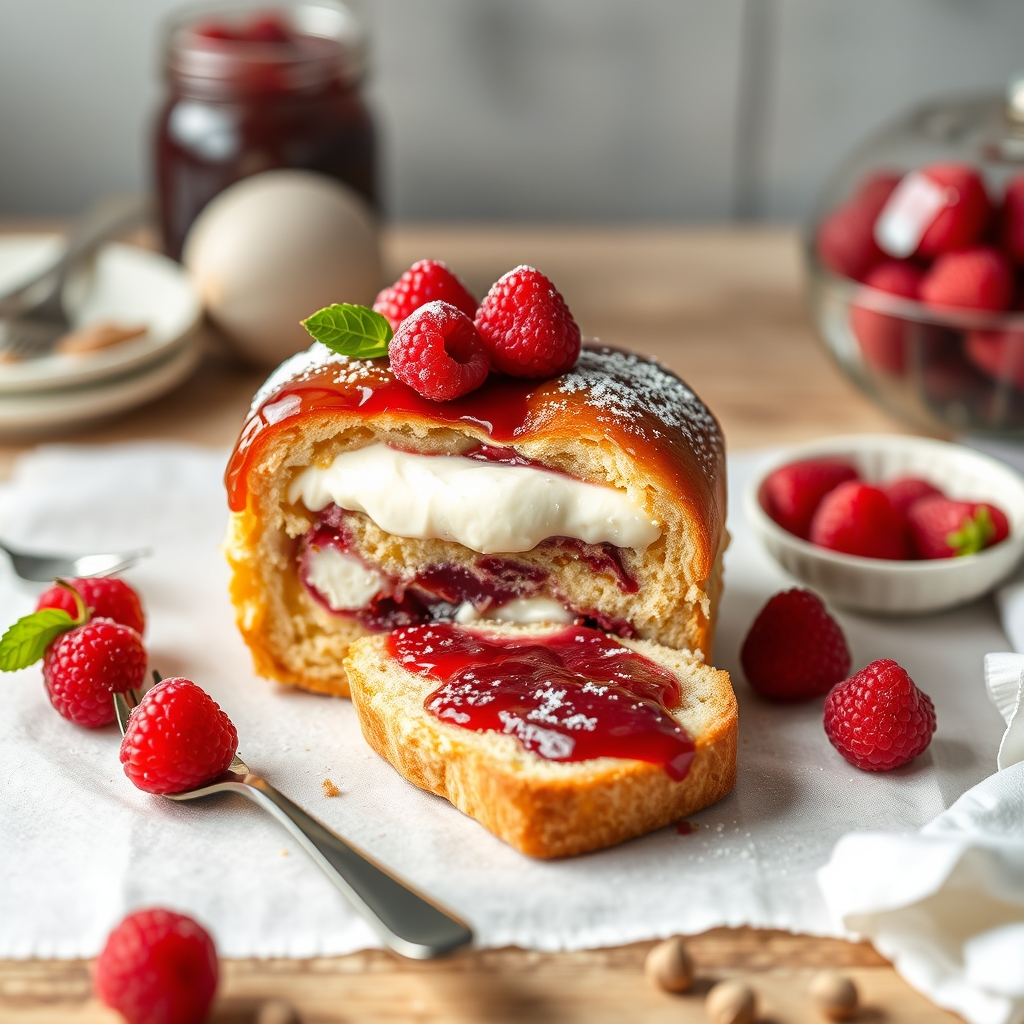 découvrez notre recette facile de bûche roulée à la framboise, un dessert léger et gourmand parfait pour les fêtes ou to