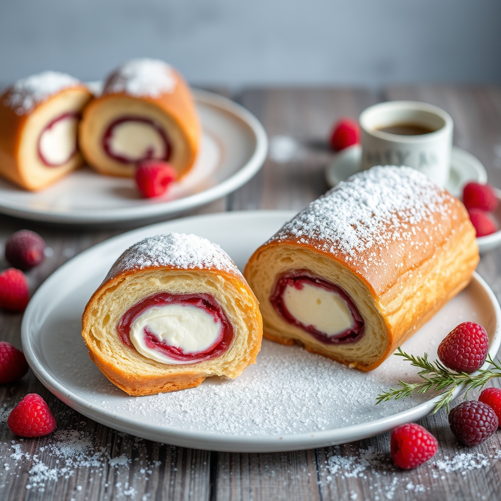 découvrez notre recette facile de bûche roulée framboise, un dessert léger et fruité parfait pour les fêtes. simple à ré
