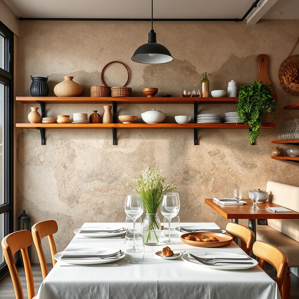  Comment choisir son etagere  murale pour votre restaurant?