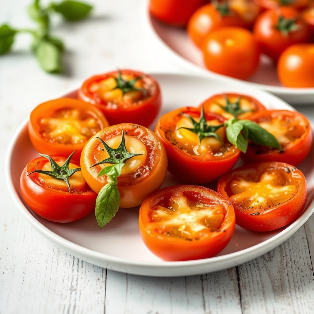 apprenez à réaliser des tomates farcies savoureuses grâce à votre air fryer ! cette recette facile et rapide vous permet