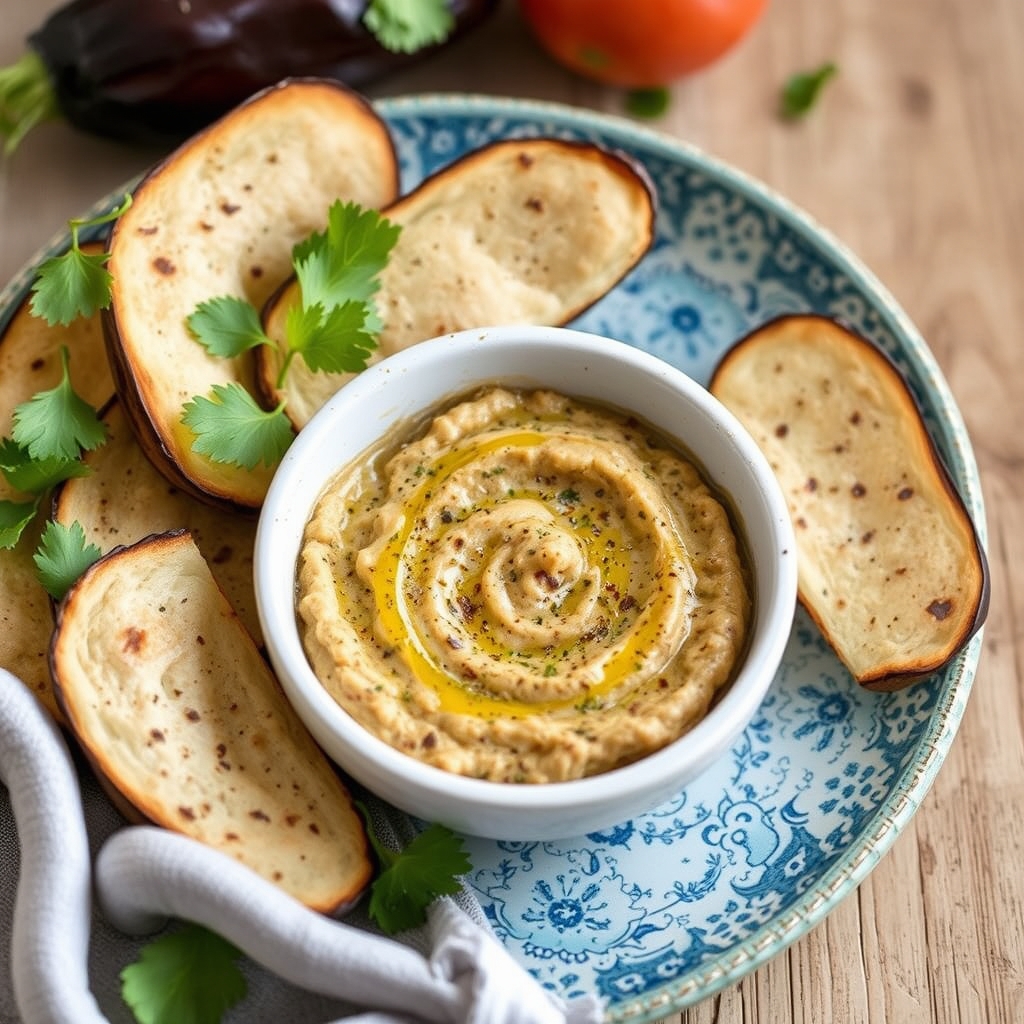 Dégustez le Baba Ganoush : La délicieuse purée daubergine du Moyen-Orient