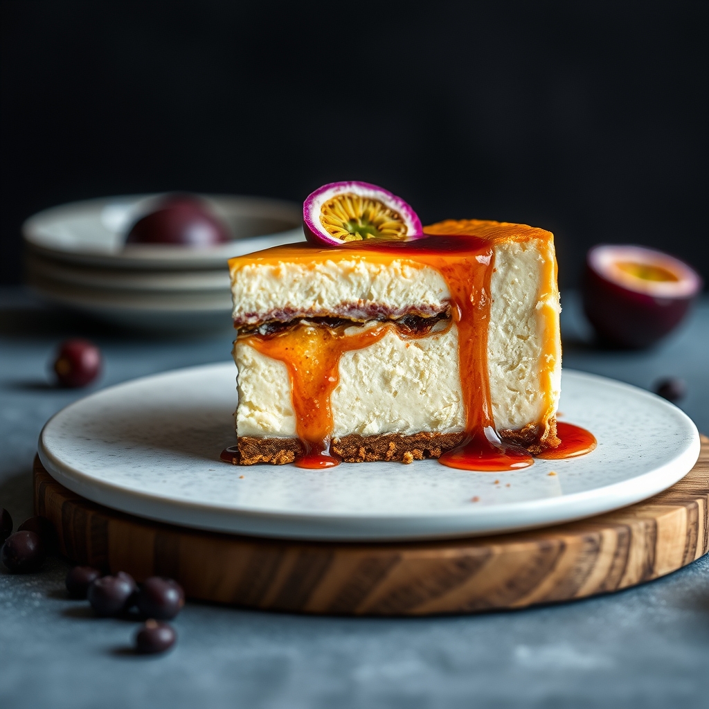 découvrez notre recette irrésistible de cheesecake passion, alliant douceur crémeuse et saveur exotique du fruit de la p