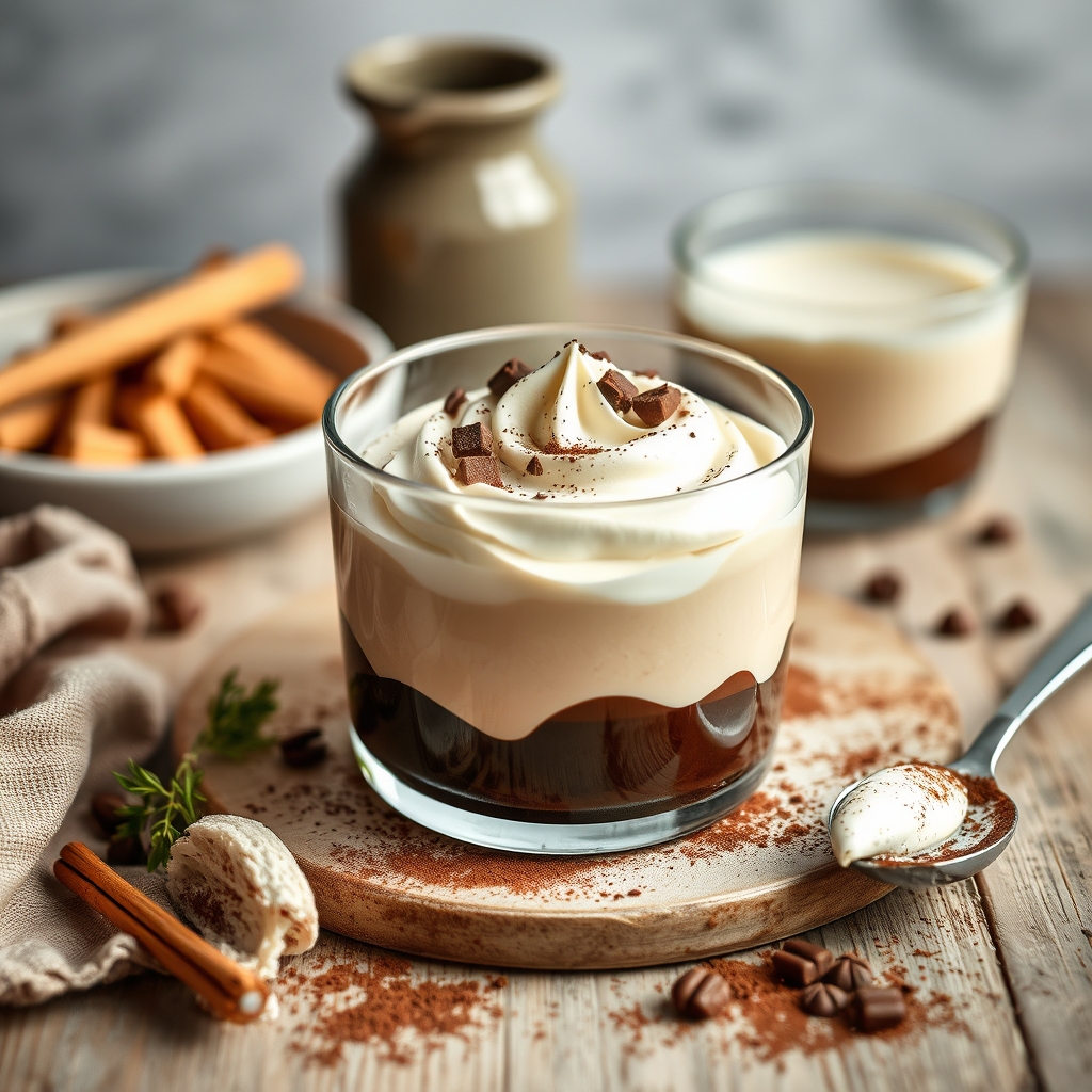 découvrez notre recette facile et délicieuse de chantilly au chocolat au lait, parfaite pour accompagner vos desserts et