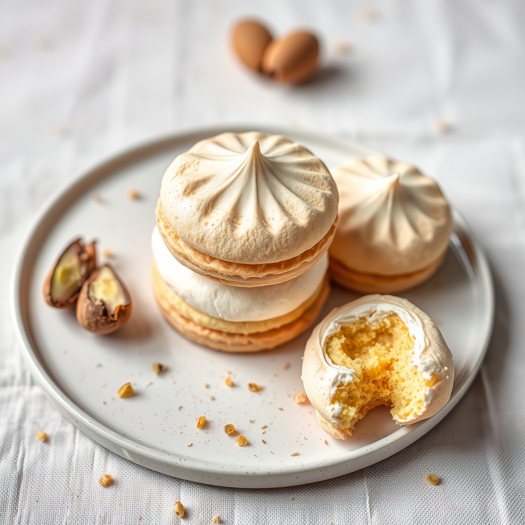 découvrez notre recette gourmande de dacquoise à la pistache, un dessert artisanal et raffiné. apprenez à réaliser facil