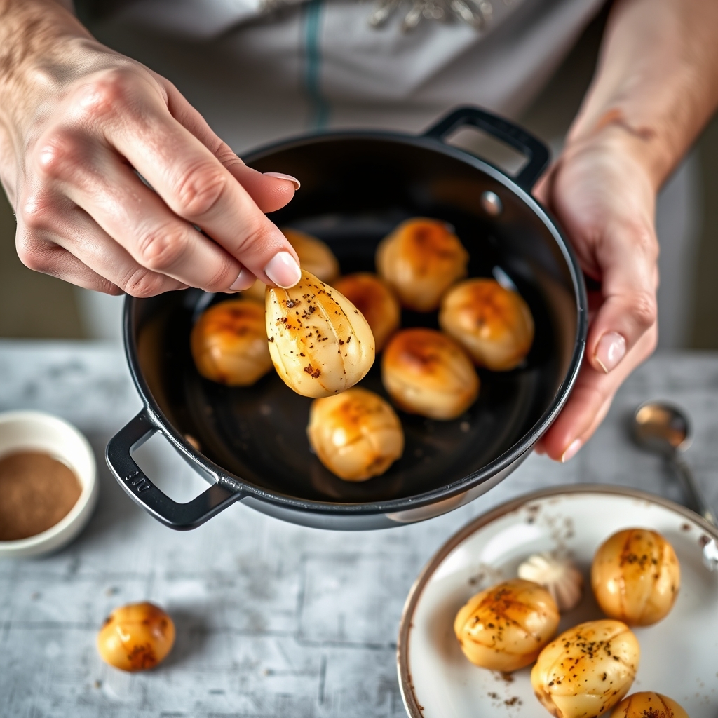 La technique parfaite pour rôtir des petits poulpes savoureux