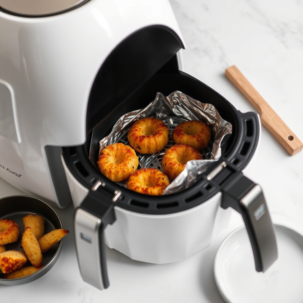 découvrez si l'utilisation du papier aluminium dans un air fryer est sans danger. cet article analyse les risques potent