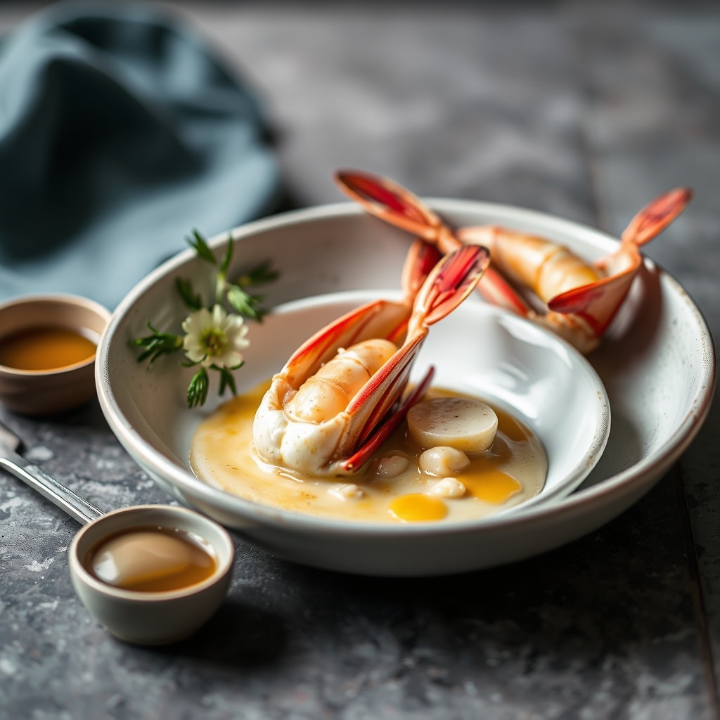 Recette crevettes au beurre dail et au miel