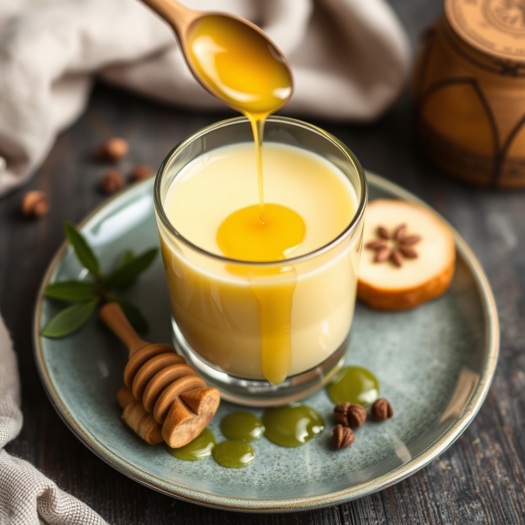 Recette délicieuse : le lait au miel à votre portée