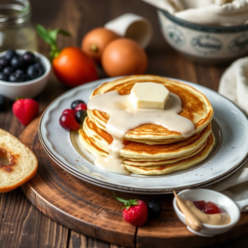 découvrez notre recette de pancakes express : rapides, moelleux et faciles à préparer pour un petit-déjeuner gourmand en