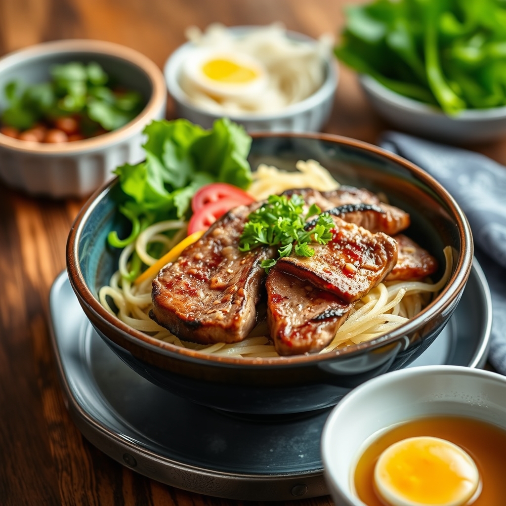 Recette Steak Chaliapin Donburi version food wars!